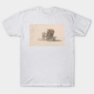 A Coach with Royal Coat of Arms by Paul Sandby T-Shirt